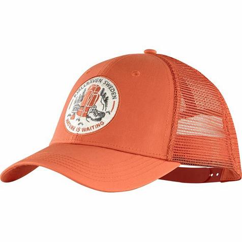 Fjällräven Men Fikapaus Hats Red PH178719 Philippines